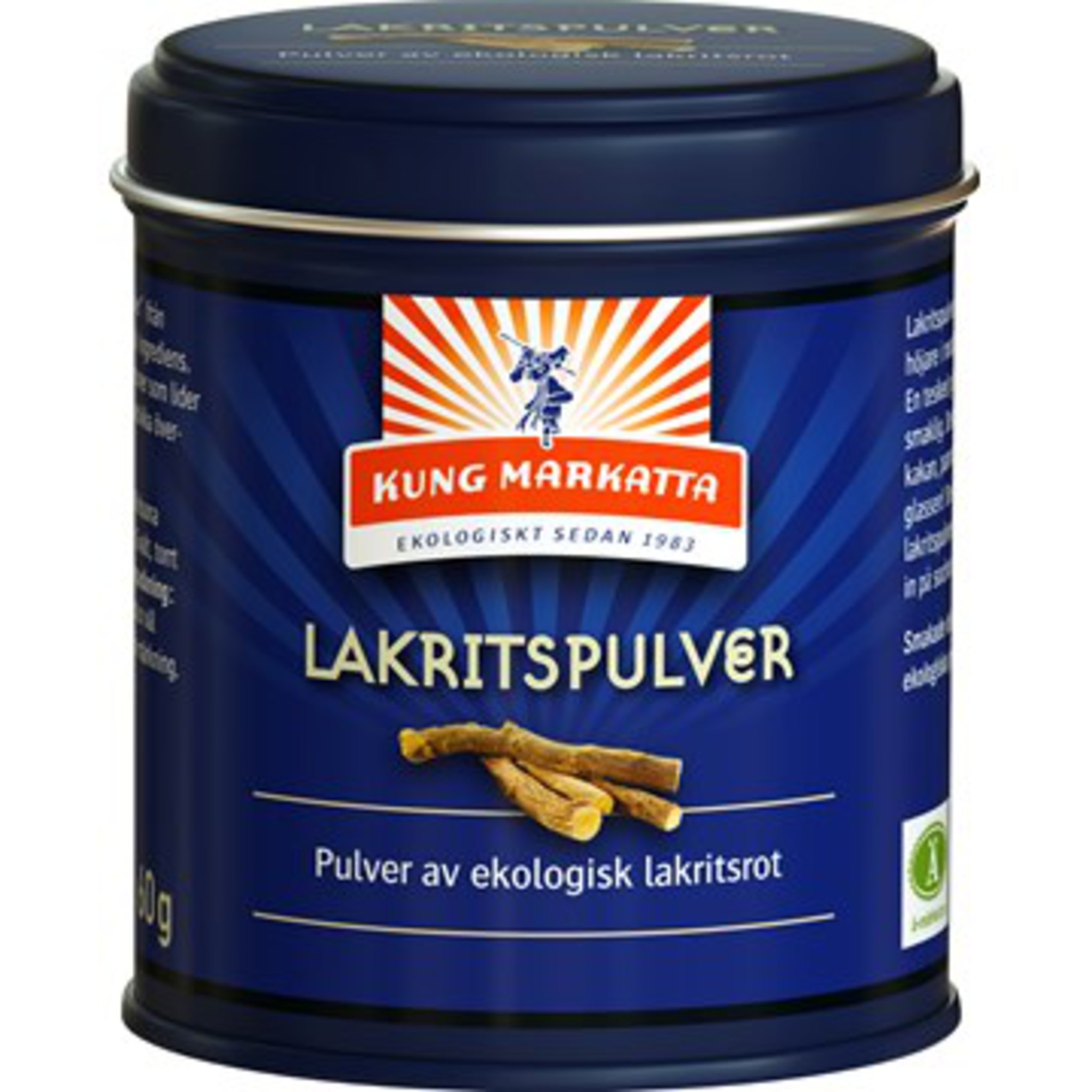 Kung Markatta Lakritspulver Eko 80 g