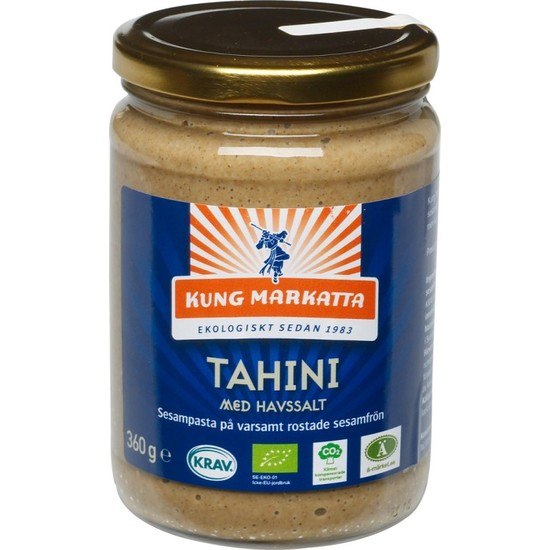 Kung Markatta Tahini Med Salt KRAV 360 g