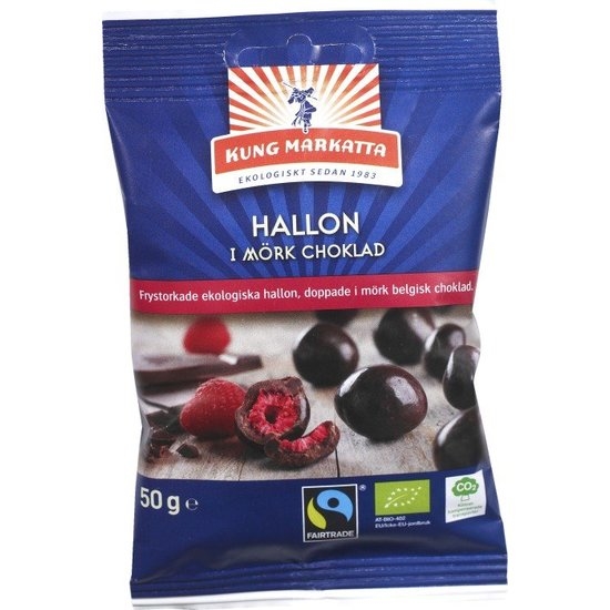 Kung Markatta Hallon i Mörk Choklad Eko 50 g
