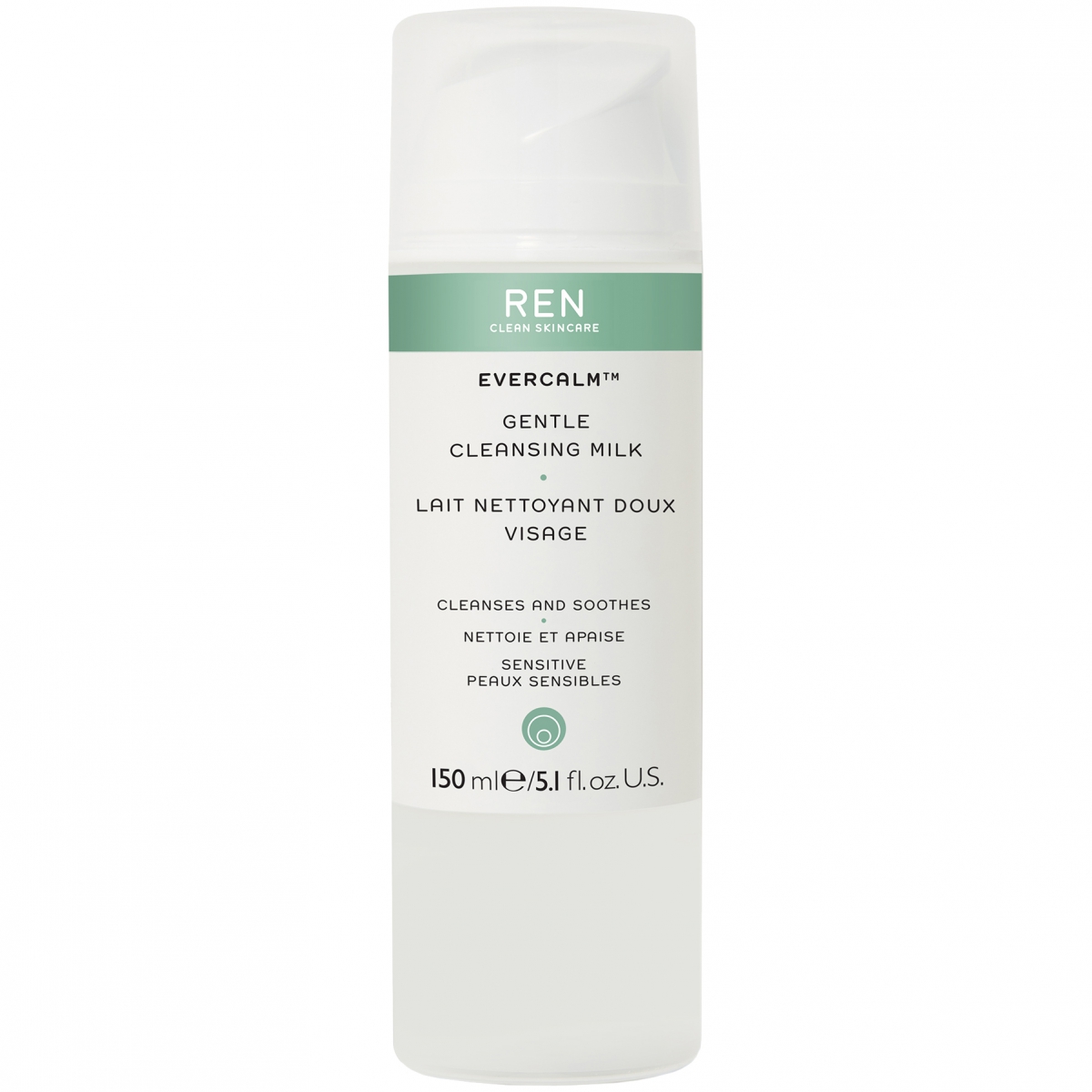 REN Clean Skincare Gentle Cleansing Milk 150 ml