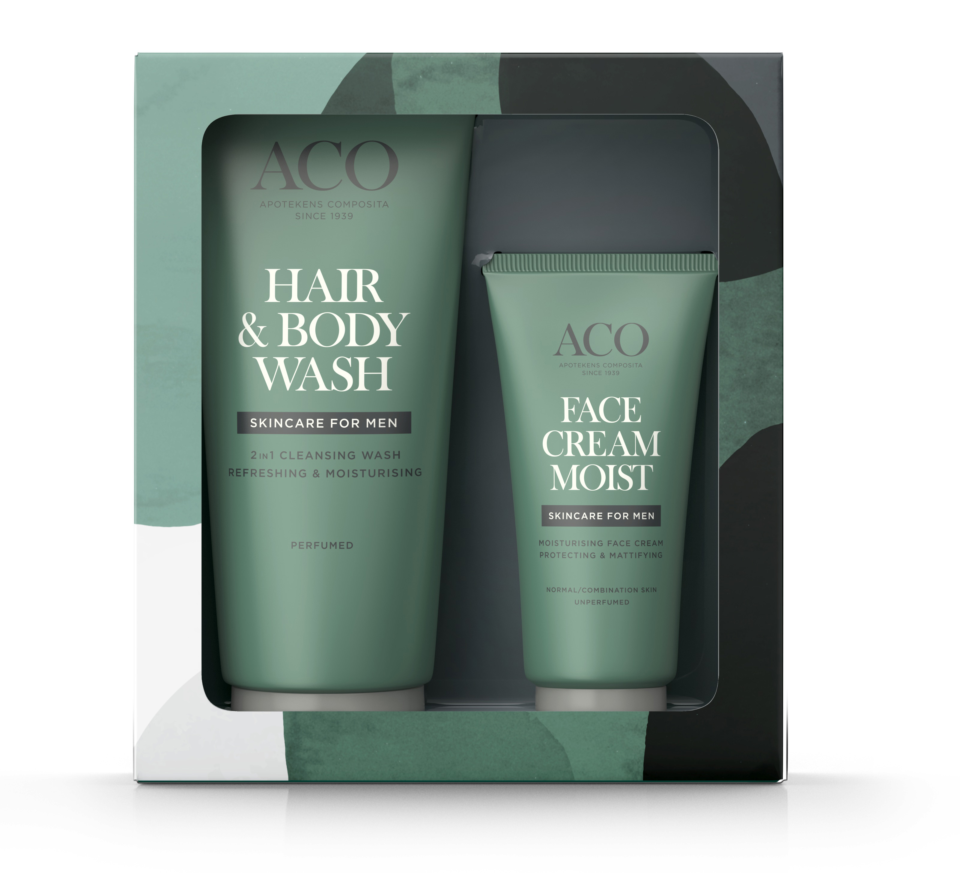 ACO For Men Gift pack Body Wash & Face Cream 260 ml
