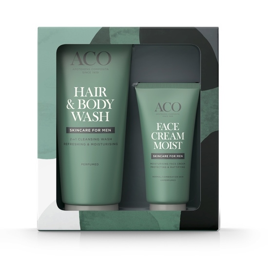 ACO For Men Gift pack Body Wash & Face Cream 260 ml