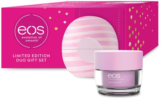 EOS Duo lip balm and lip scrub