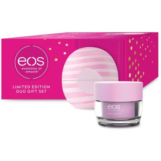 EOS Duo lip balm and lip scrub