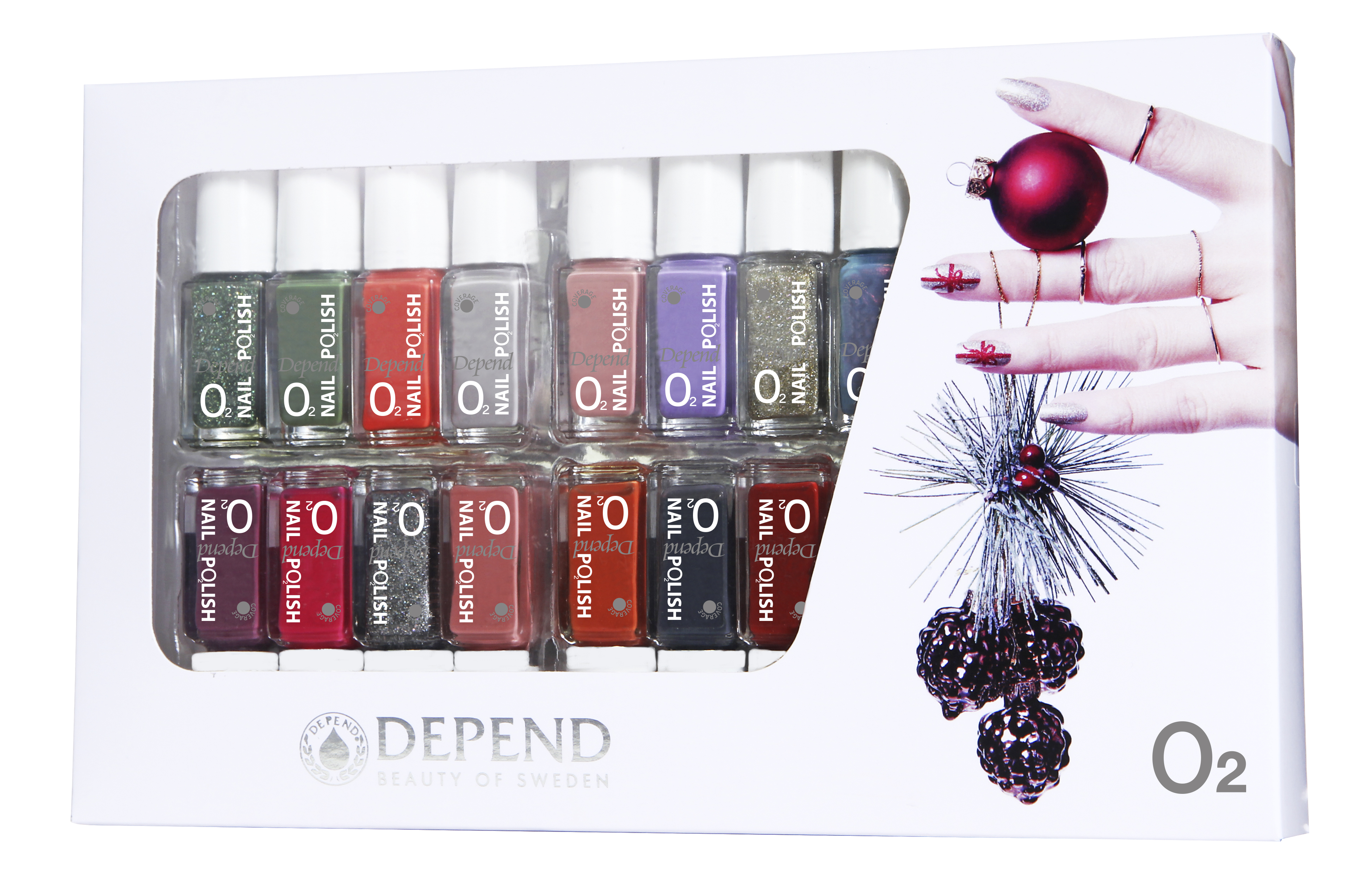 Depend O2 Nail Polish 15-pack