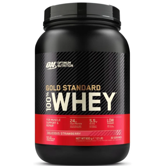 Optimum Nutrition 100% Whey Gold Delicious Strawberry 900g