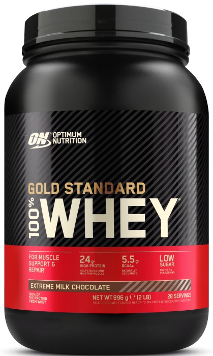 Optimum Nutrition 100% Whey Gold Extreme Milk Chocolate 900g