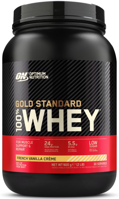 Optimum Nutrition 100% Whey Gold French Vanilla Creme 900g