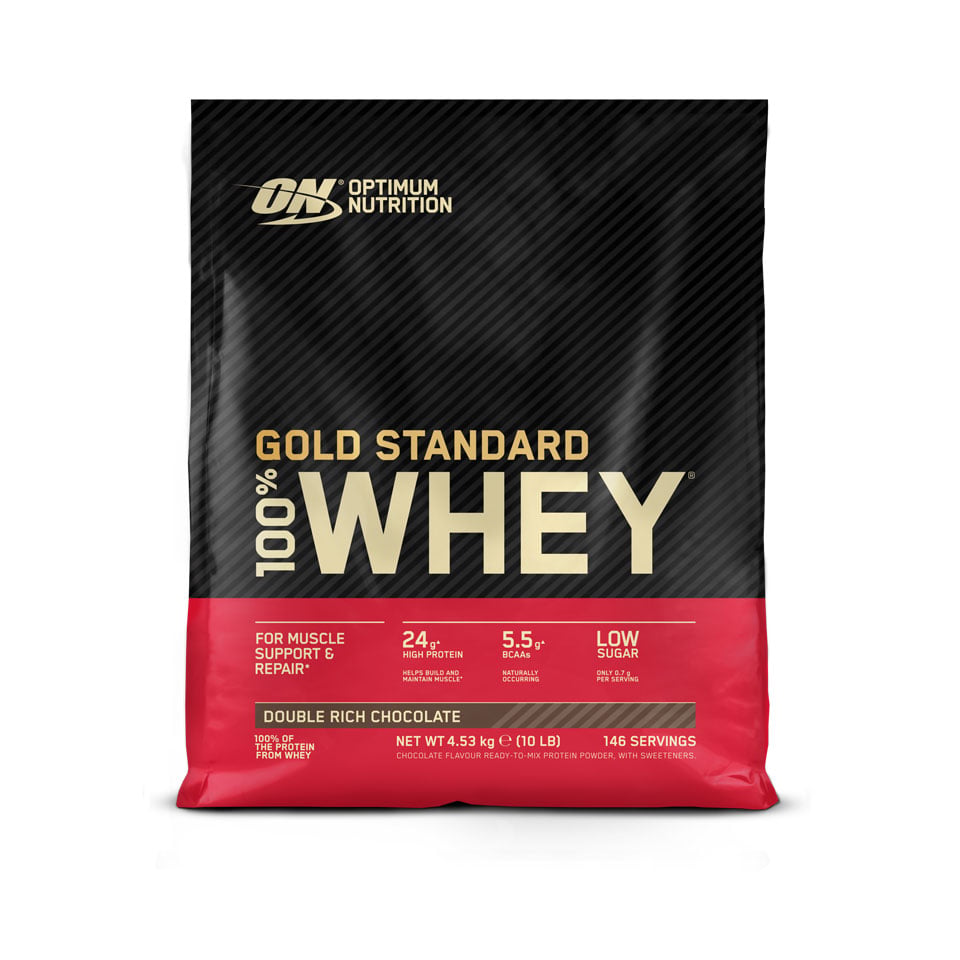 Optimum Nutrition 100% Whey Gold Double Rich Chocolate 4,54kg