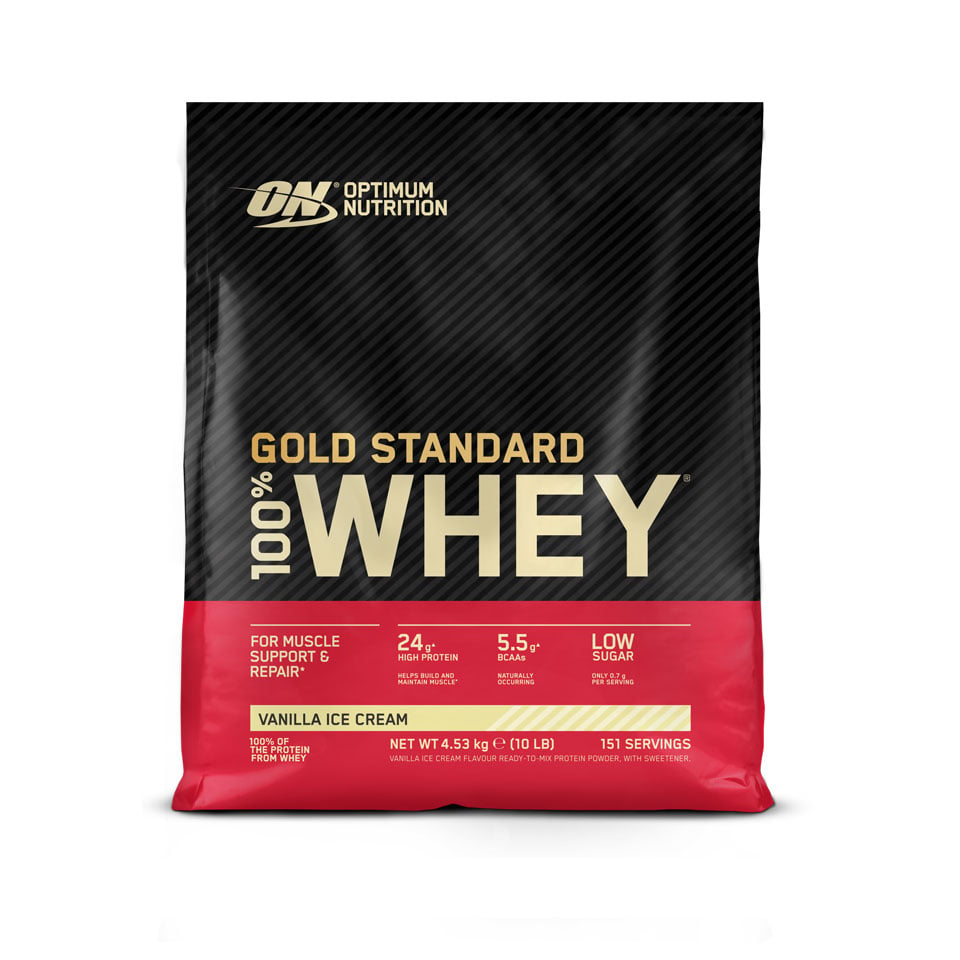 Optimum Nutrition 100% Whey Gold Vanilla Ice Cream 4,54kg