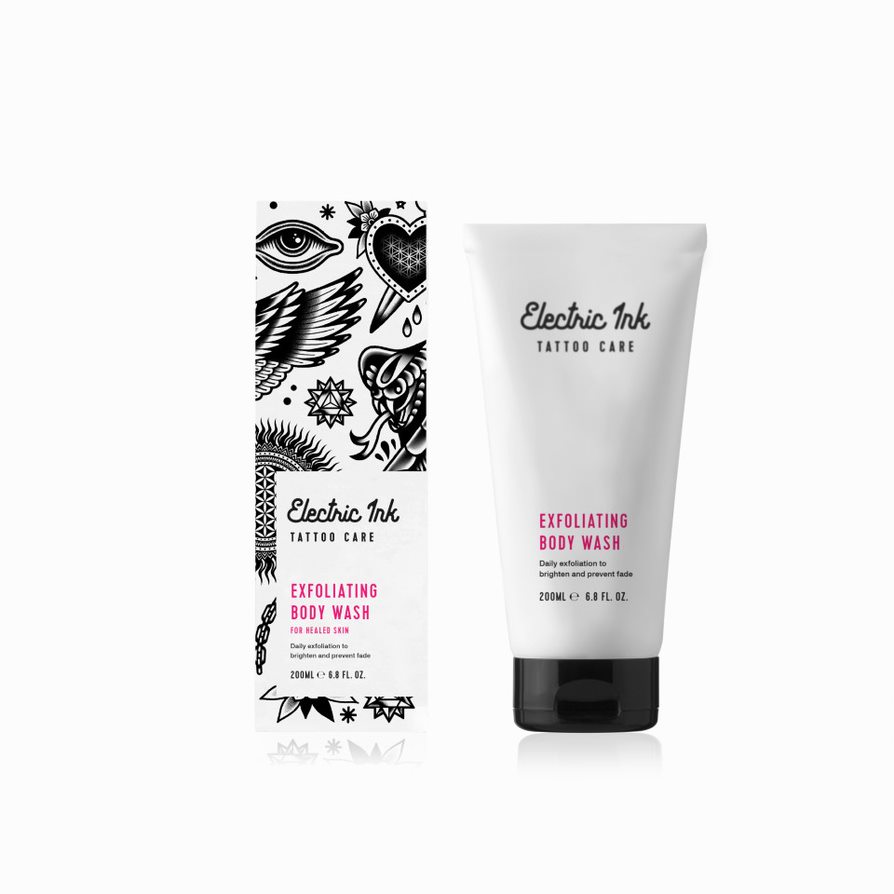Electric Ink Exfolating Body Wash 200 ml