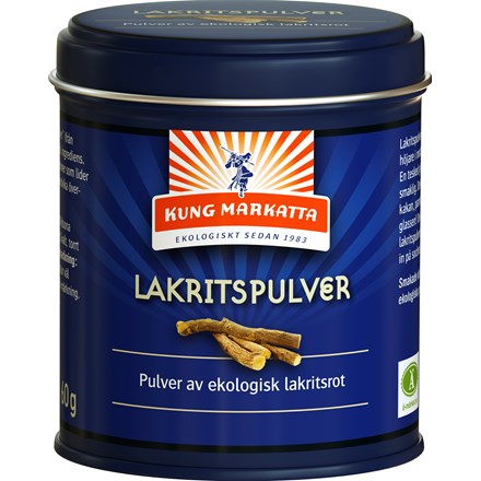 Kung Markatta Lakritspulver 60g