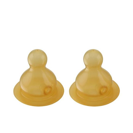 Hevea Bottle Nipple Flow 2pack Medium
