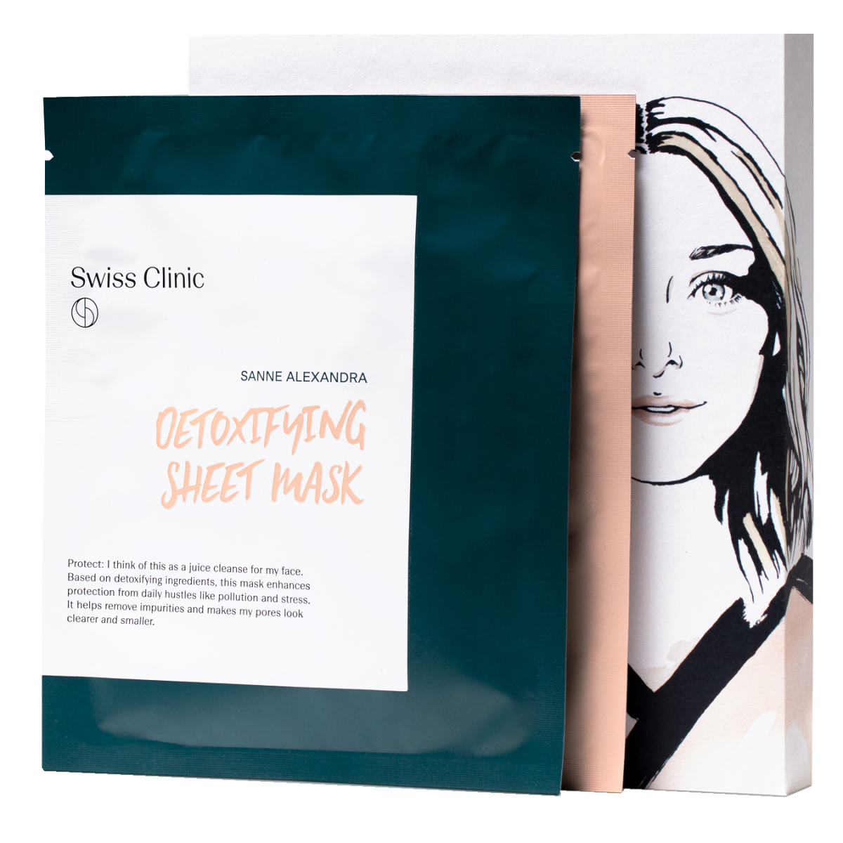 Swiss Clinic Detoxifying Sheet Mask Limited Edition