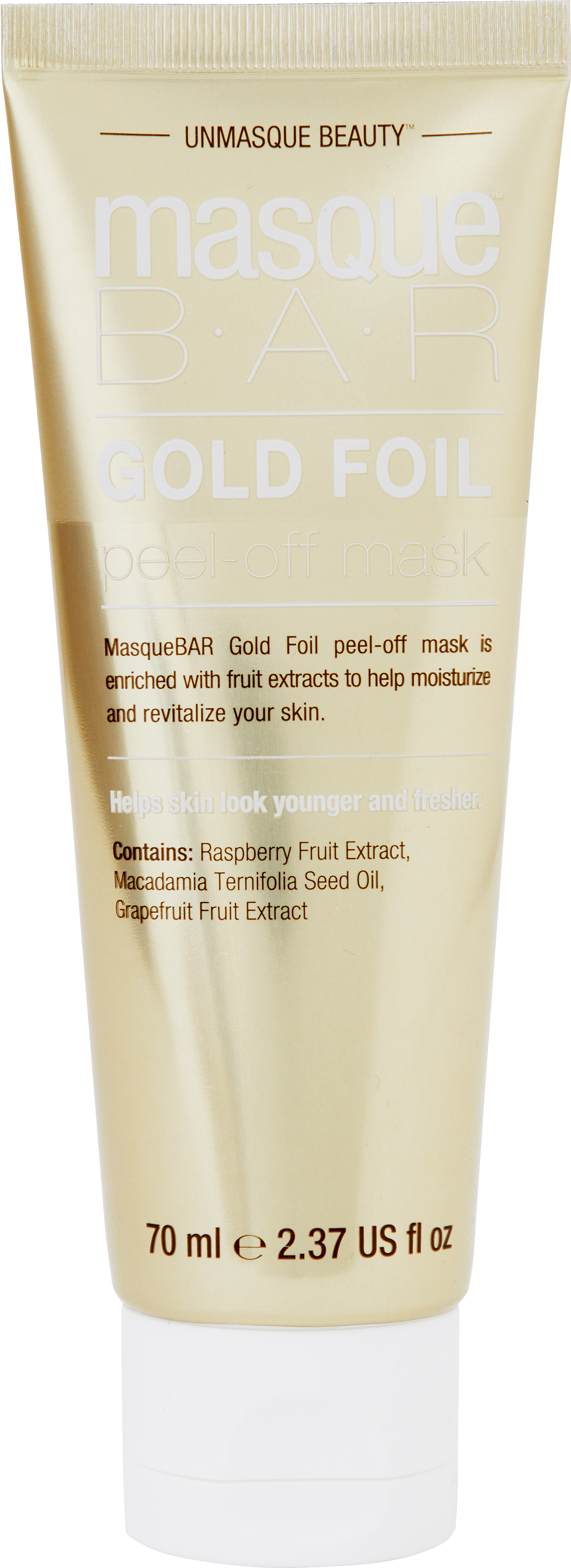 MasqueBar Foil Masque Gold Peel-Off Mask Tube 70 ml