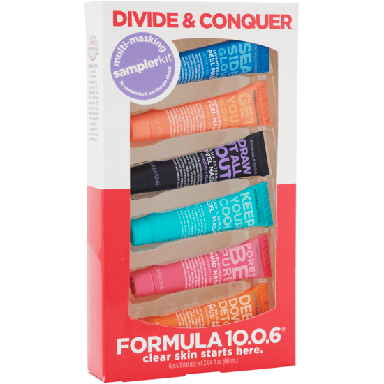 Formula 10.0.6 Divide & Conquer Multi-Masking Sampler Kit 6x10 ml