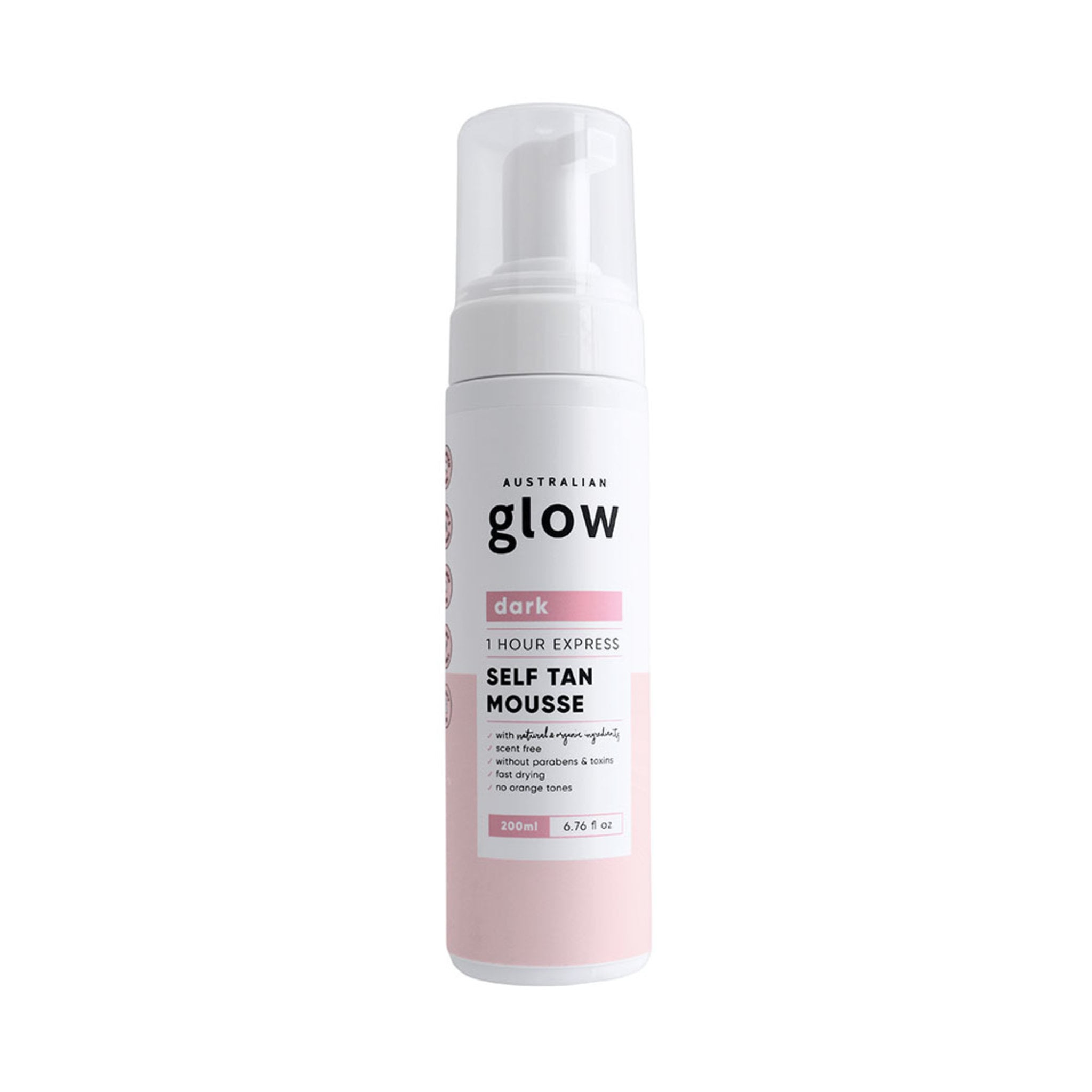 Australian Glow One Hour Express Tan Mousse - Dark 200 ml