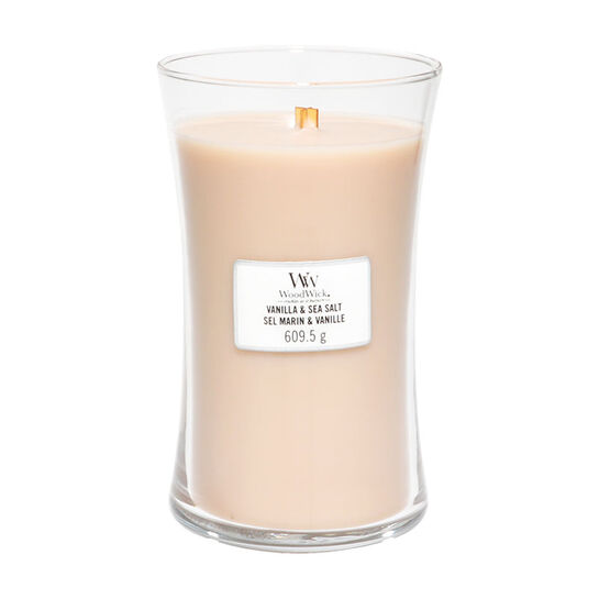 WoodWick Large - Vanilla & Sea Salt