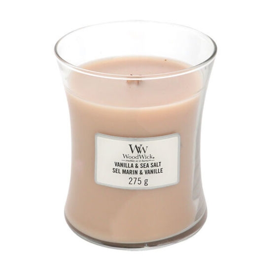 WoodWick Medium - Vanilla & Sea Salt