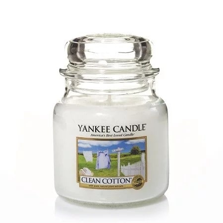 Yankee Candle Classic Medium - Clean Cotton