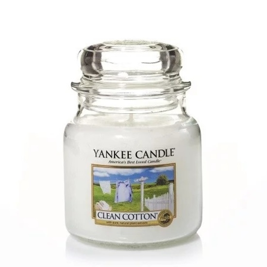 Yankee Candle Classic Medium - Clean Cotton