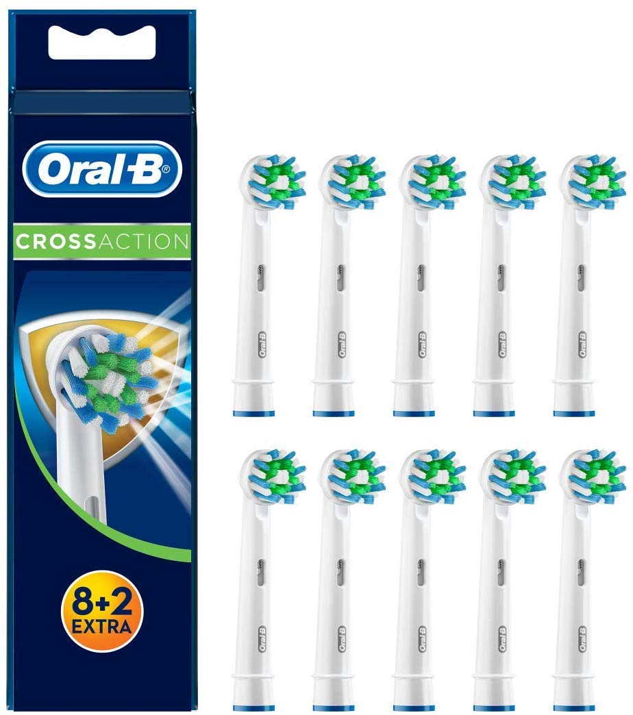 Oral-B CrossAction Tandborsthuvud 10 pack