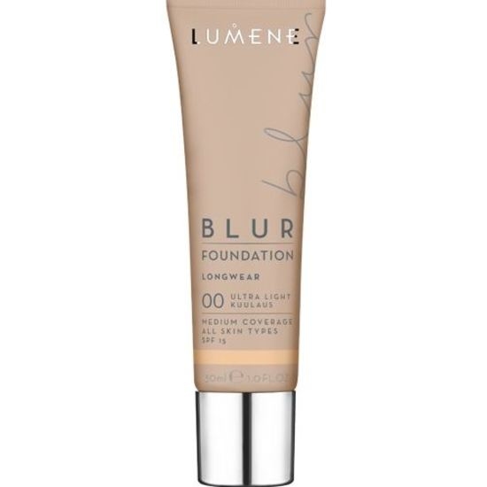 Lumene Nordic Chic Blur Longwear Foundation SPF 15 30 ml 00 Ultra Light