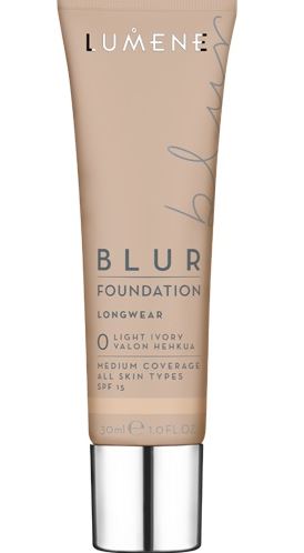 Lumene Nordic Chic Blur Longwear Foundation SPF 15 30 ml 0 Light Ivory