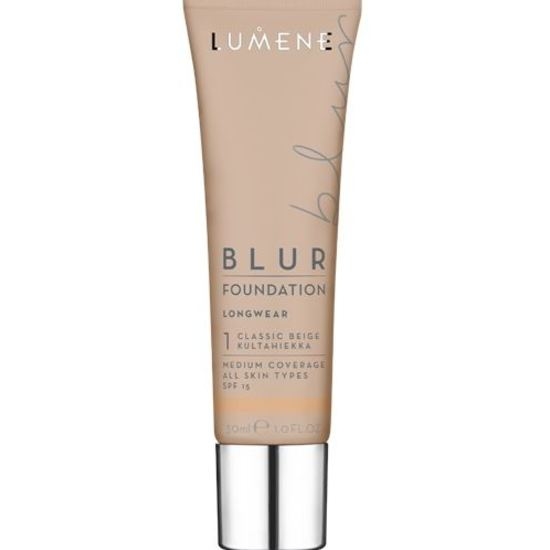 Lumene Nordic Chic Blur Longwear Foundation SPF 15 30 ml 1 Classic Beige