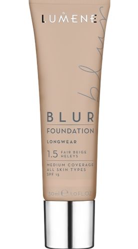 Lumene Nordic Chic Blur Longwear Foundation SPF 15 30 ml 1,5 Fair Beige