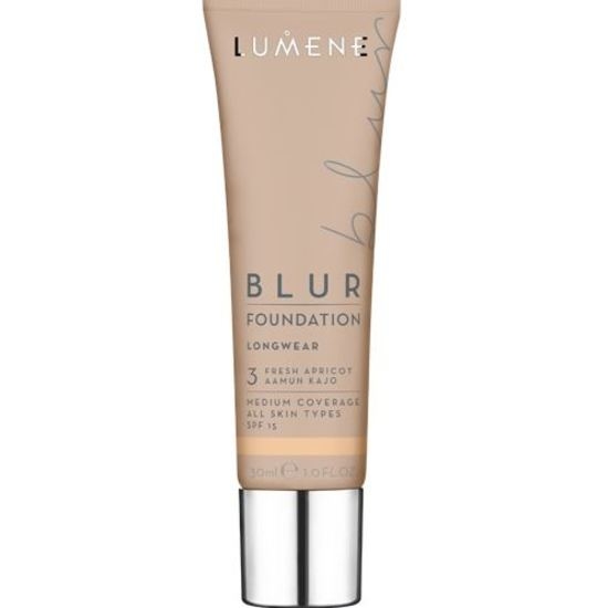 Lumene Nordic Chic Blur Longwear Foundation SPF 15 30 ml 3 Fresh Apricot