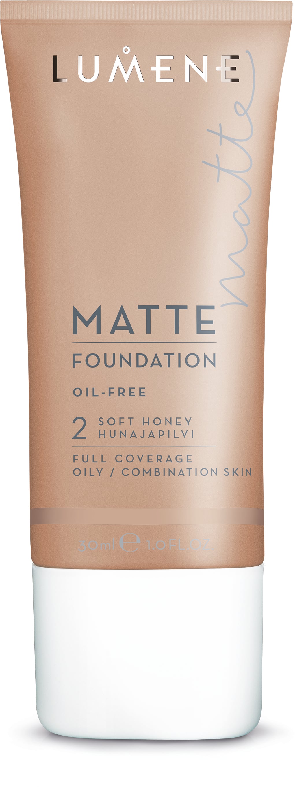 Lumene Matte Foundation 30 ml 2 Soft Honey