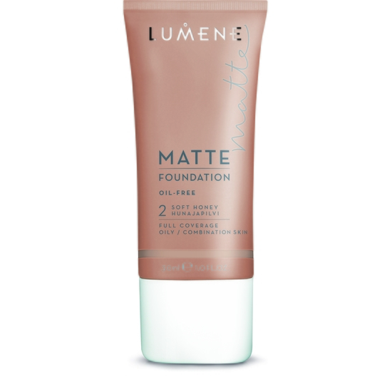 Lumene Matte Foundation 30 ml 2 Soft Honey