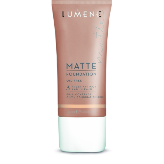 Lumene Matte Foundation 30 ml 3 Fresh Apricot