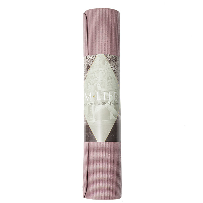 M life Yogamatta för nybörjare Mendhi Alignment - rose