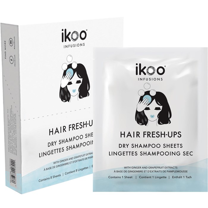 Ikoo Hair Fresh-Ups - Dry Shampoo Sheets 8-pack