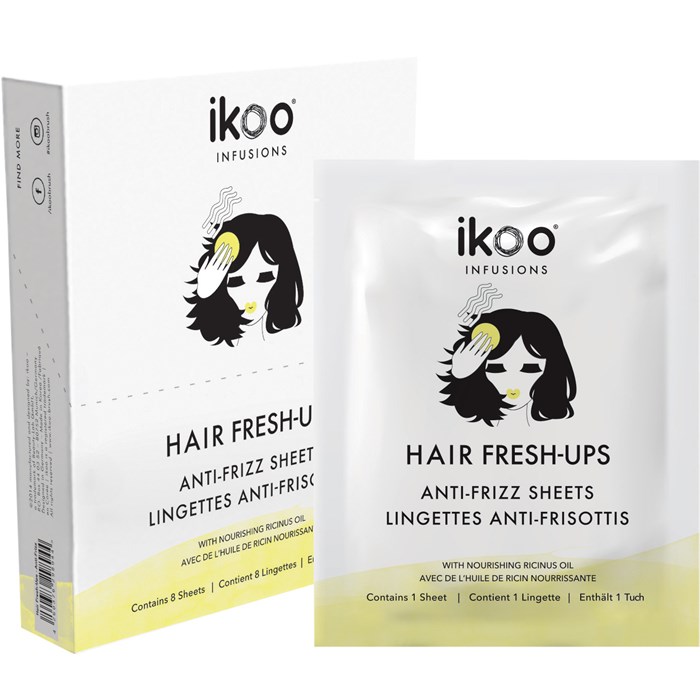 Ikoo Hair Fresh-Ups - Anti-Frizz Sheets 8-pack