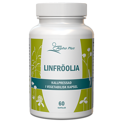 Alpha Plus Linfröolja 60 kapslar
