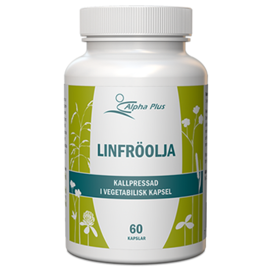 Alpha Plus Linfröolja 60 kapslar