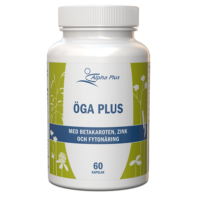 Alpha Plus Öga Plus 60 kapslar