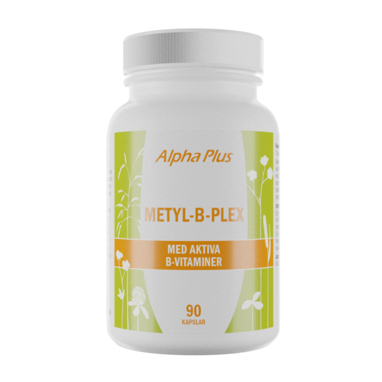 Alpha Plus Metyl-B-Plex 90 kapslar