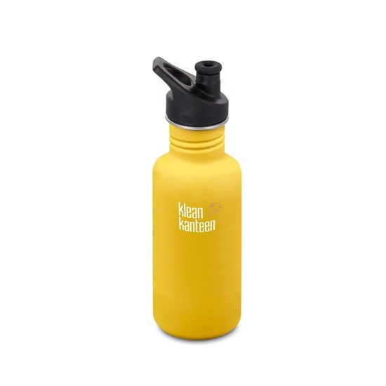 Klean Kanteen Classic 532 ml with Sport Cap Lemon Curry