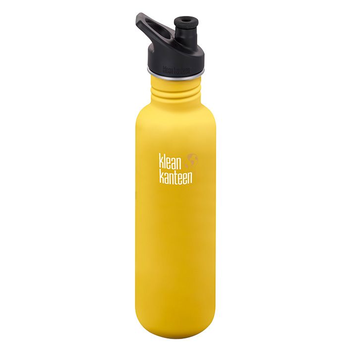 Klean Kanteen 800 ml Classic Sport Cap Lemon Curry