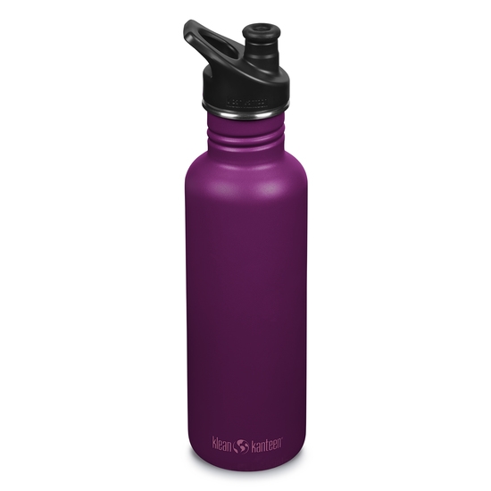 Klean Kanteen 800 ml Classic Sport Cap Winter Plum