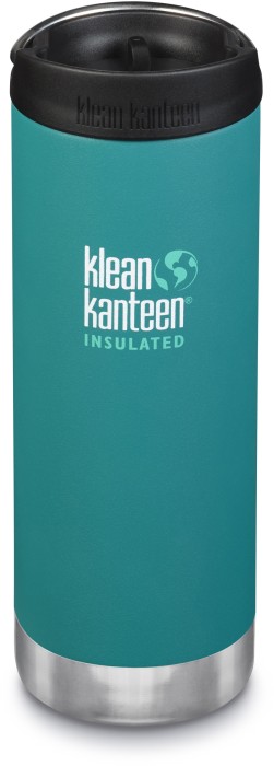 Klean Kanteen TKWide 473ml with Wide Café Cap Emerald Bay