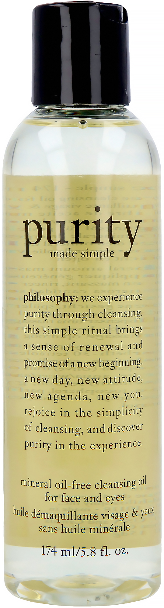 Philosophy Purity Mineral Oil-Free Cleansing Oil 174 ml