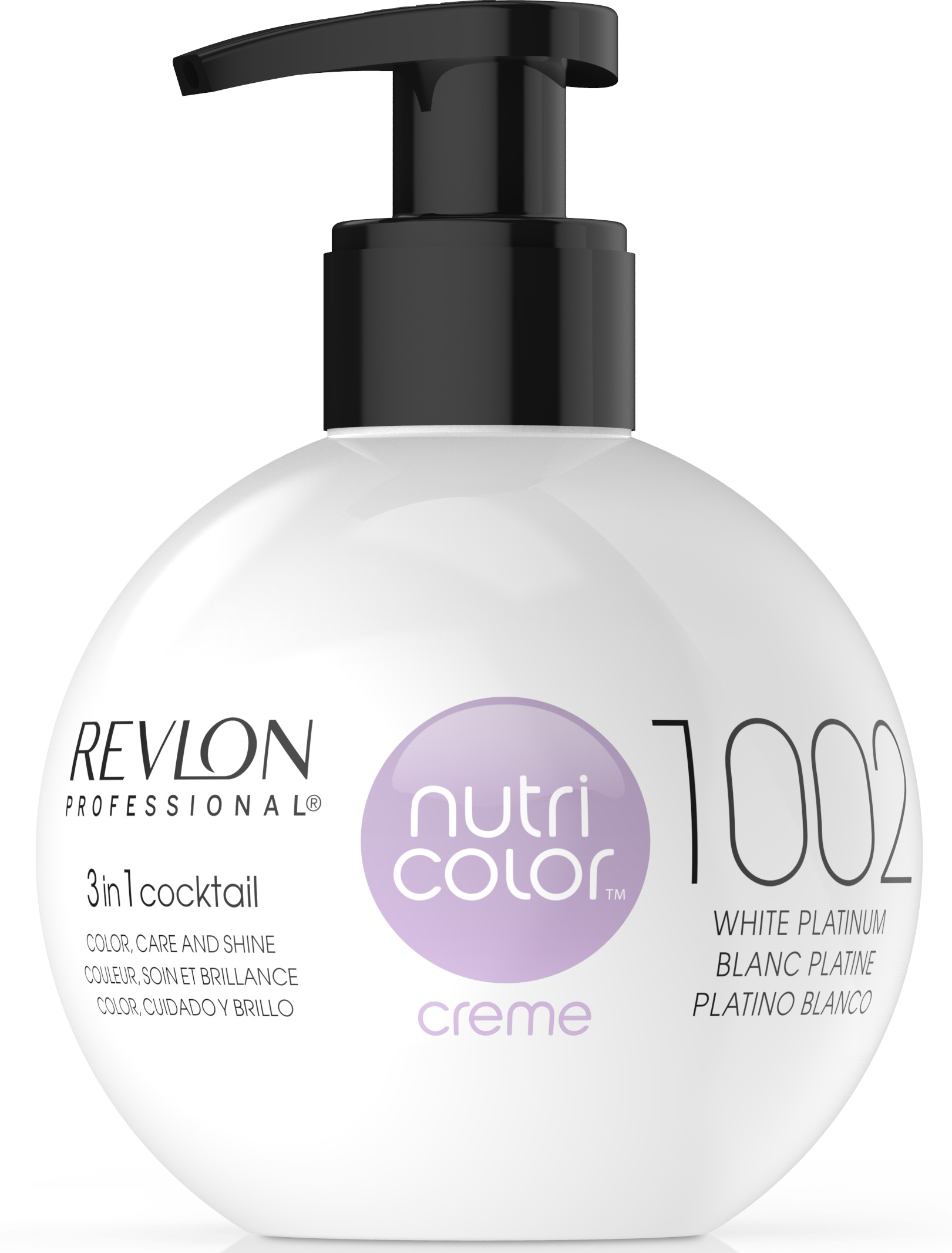 Revlon Nutri Color Creme 1002 White Platinum 270ml