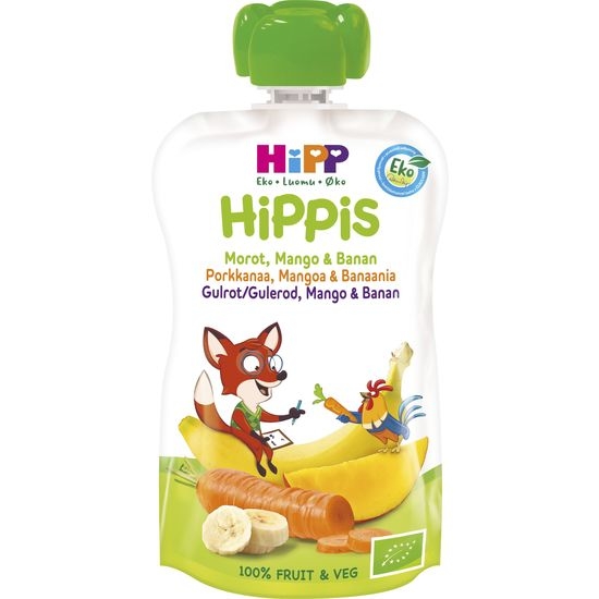Hippis Morot/Mango/Banan 4m 100g