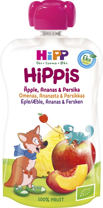 Hippis Äpple/Ananas/Persika 6m 100g