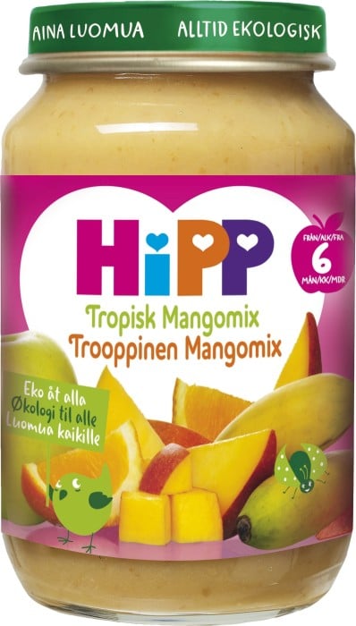 Hipp Tropisk Mangomix 6m 190g